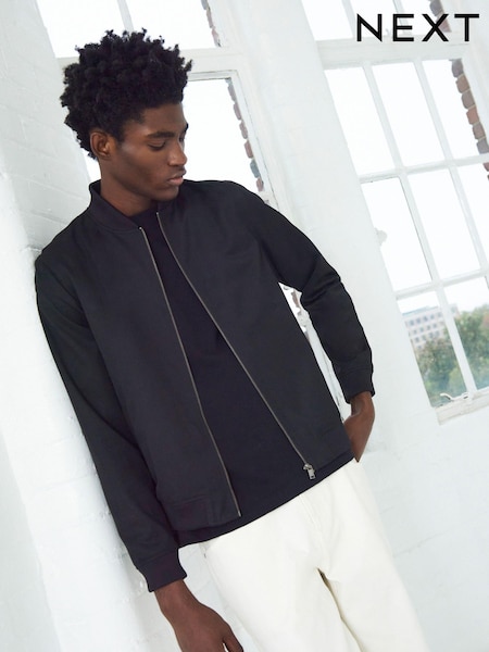 Black Smart Bomber Jacket (513587) | €26