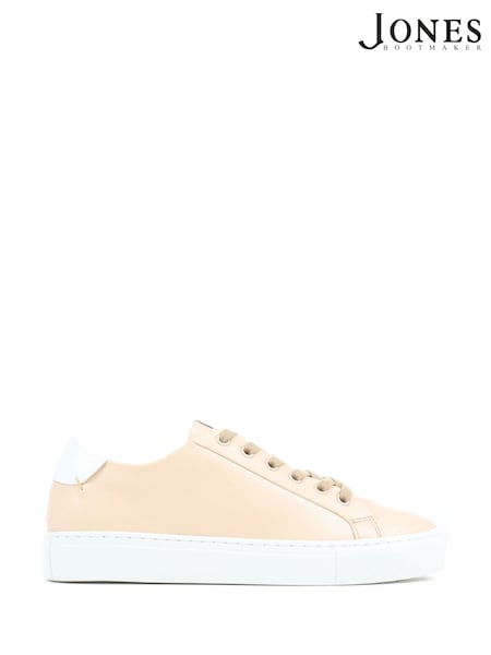 Jones Bootmaker Consciously Crafted Tillie Apple Leather Trainers (514219) | €29