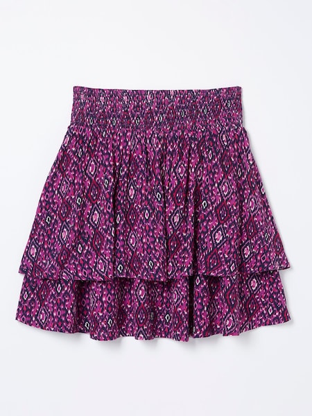 FatFace Pink Ali Ikat Geo Flippy Skirt (514830) | €27