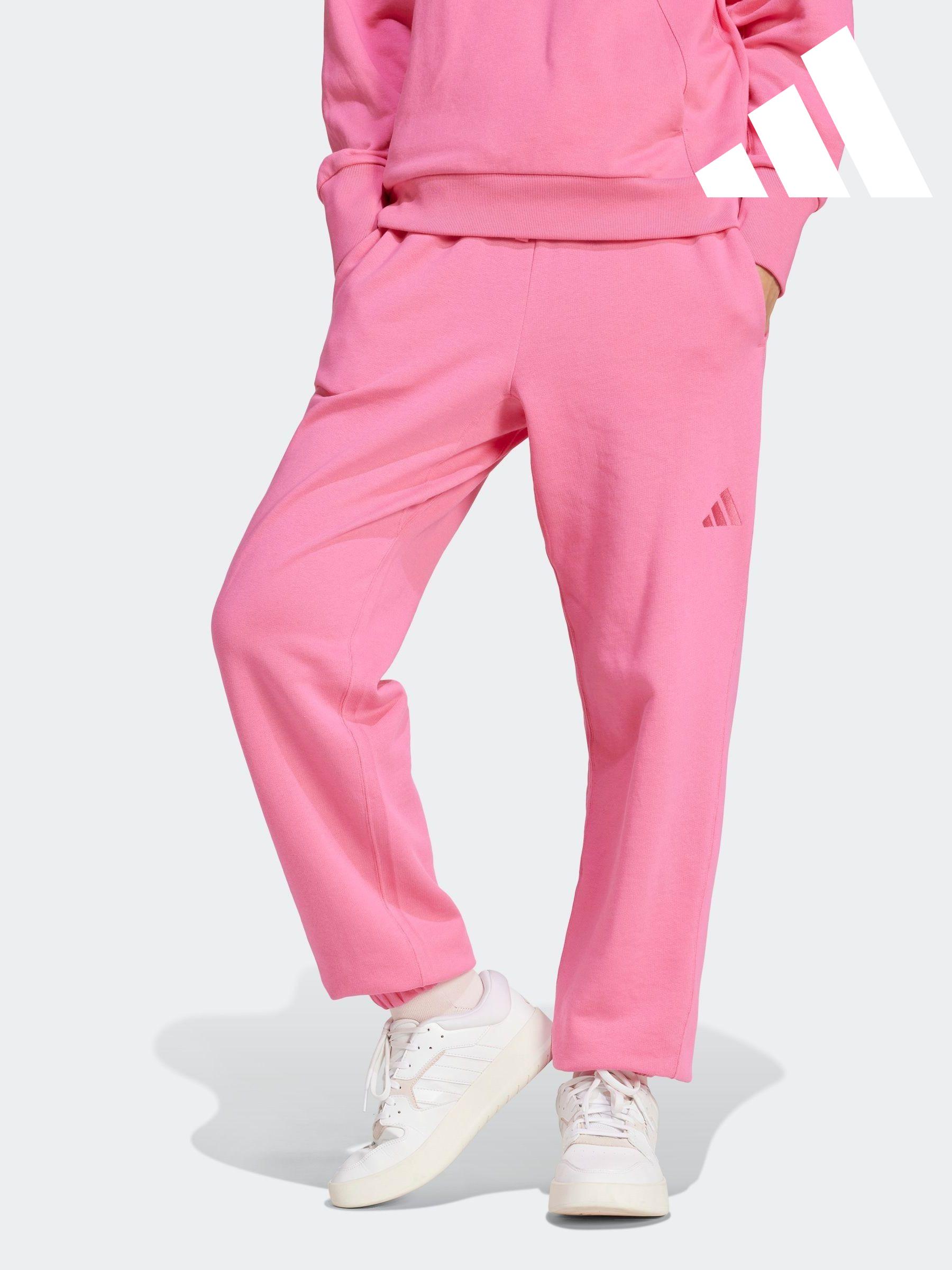 adidas jogger pink