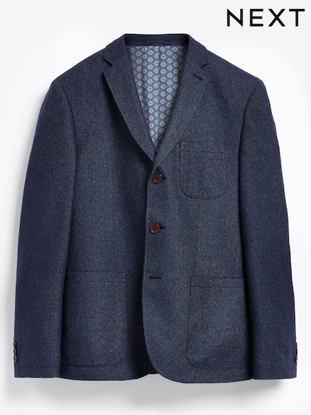 Marineblau - Nova Fides Signature-Blazer mit drei Knöpfen (515587) | 66 €