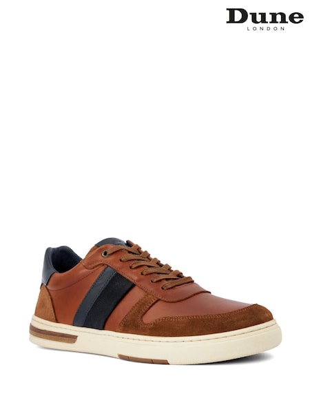 Brown - Regular Dune London Terence Trainers