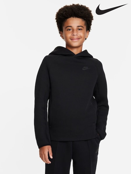 Nike Black Tech Fleece Overhead Hoodie (516421) | €51