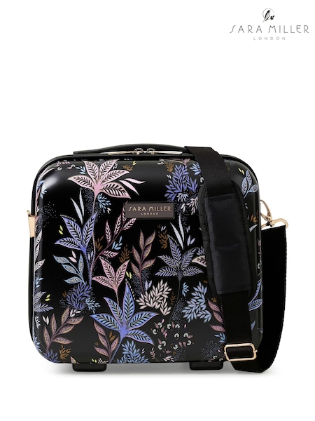 Black - Sara Miller Botanic Vanity Case Black Luggage