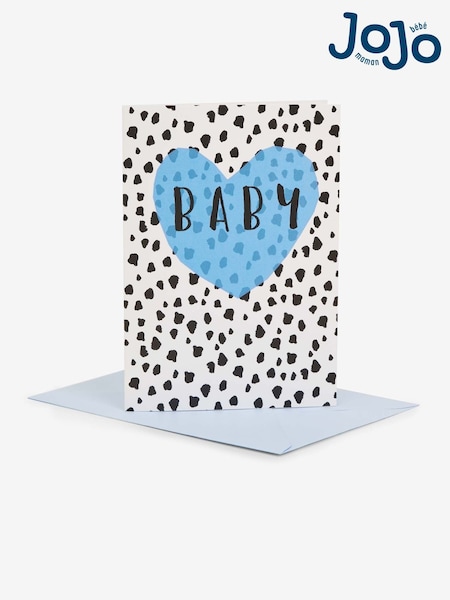 JoJo Maman Bébé Blue Baby Spot Greetings Card (518250) | 180 UAH