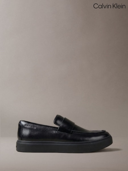 Black - Regular Calvin Klein Leather Hybrid Cupsole Loafers