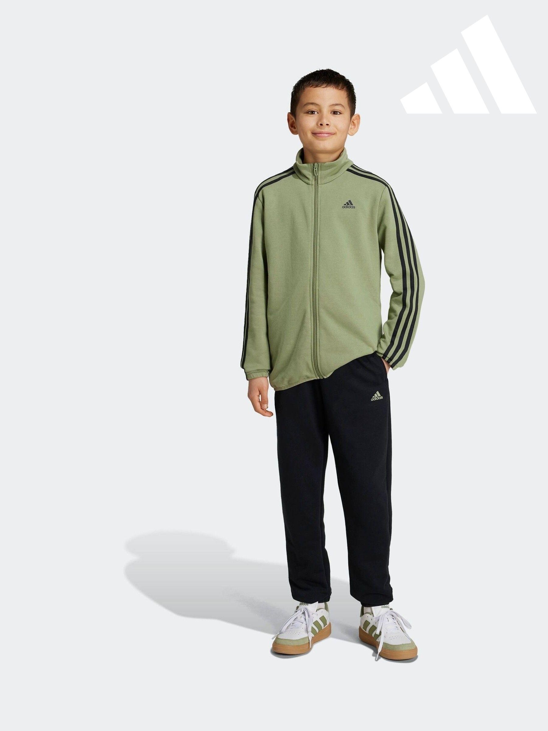Boys green tracksuit bottoms shop