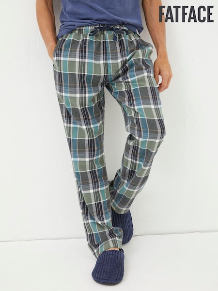 FatFace Green Southsea Checked Pyjama Bottoms (519634) | €24
