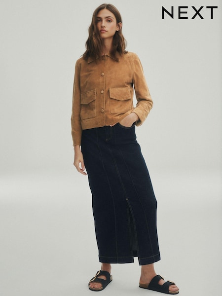 Rinse Blue Premium Denim Maxi Skirt (519668) | €11