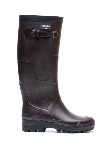 Brun Brown - Regular Aigle Parcours 2 Var Wellies