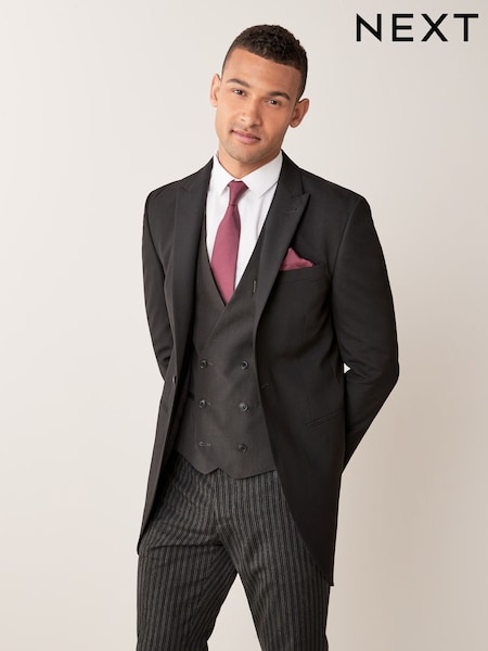 Black Morning Suit Jacket (520384) | AED328