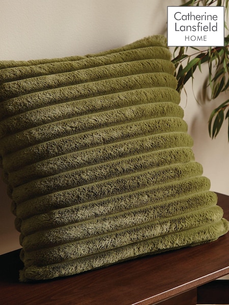 Catherine Lansfield Catherine Lansfield Soft and Cosy Ribbed Cushion (520985) | ‏93 د.إ.‏