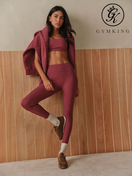 Rose - Leggings Gym King Peach Luxe Redéfini