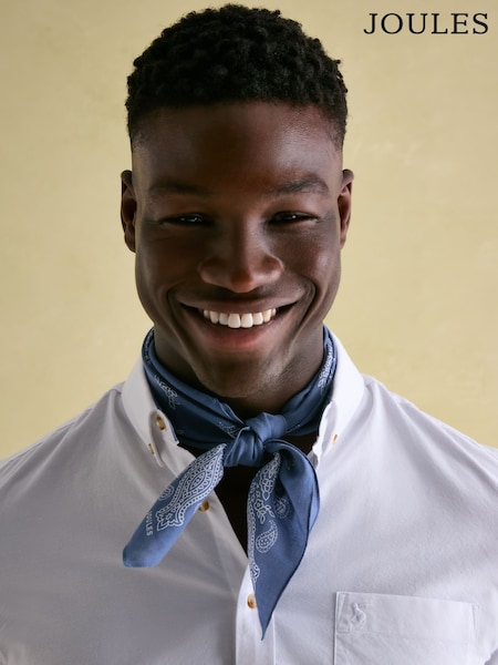 Azul - Joules Dapper Cotton Scarf (522524) | 28 €