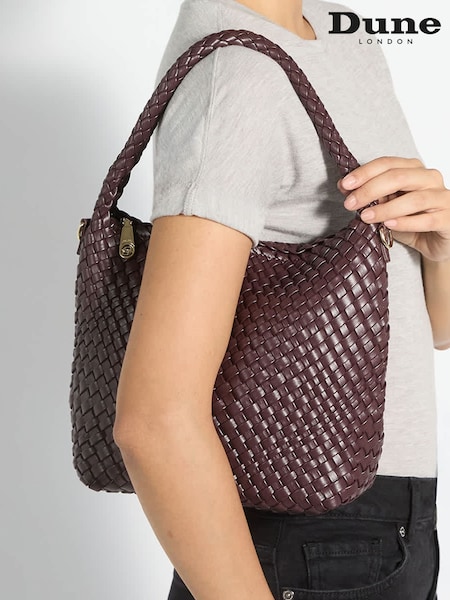 Red - Dune London Deliberate M Tote Bag