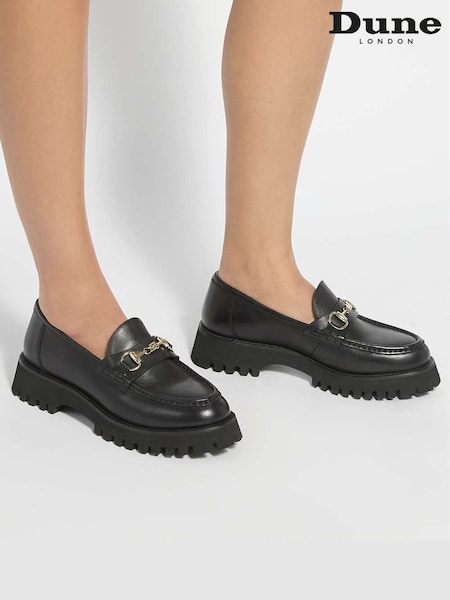 Black - Dune London Grissini Loafers
