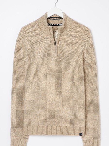FatFace Natural Calder Half Neck Jumper (523930) | €41.50