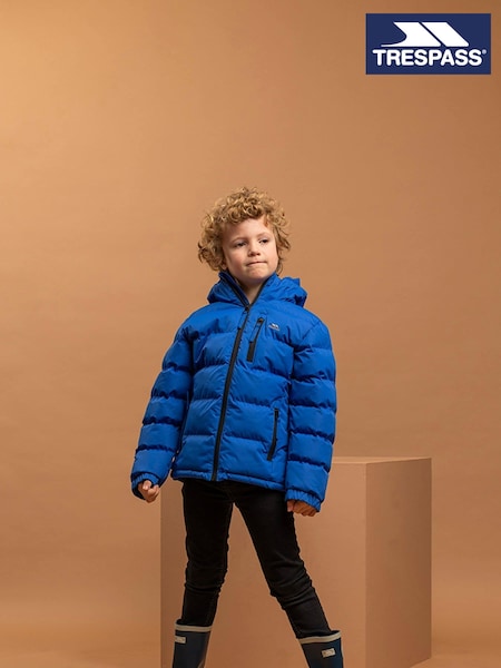 Trespass Blue Tuff Padded Jacket (523956) | AED186