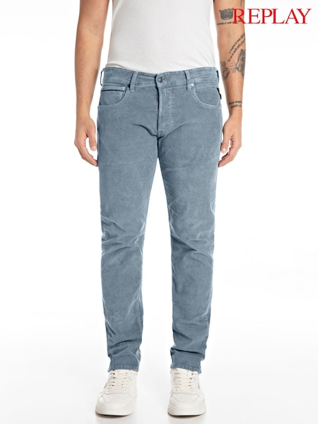 Replay Smoked Azure Straight Fit Grover Jeans (524374) | €106