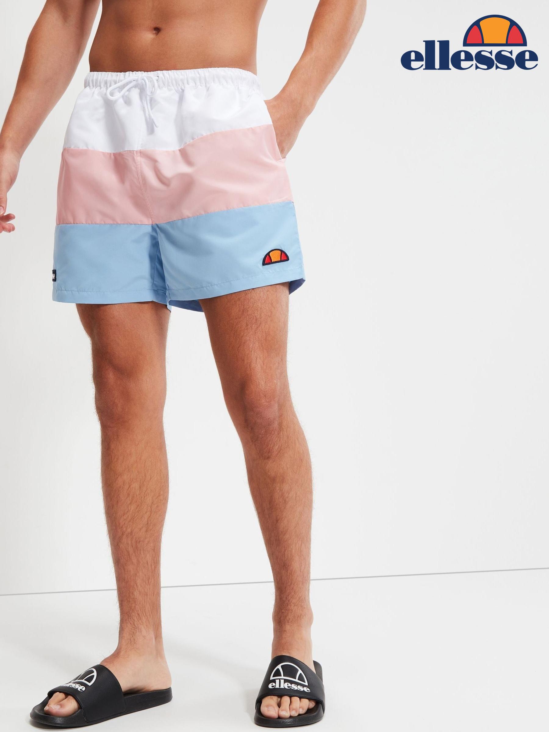 Ellesse pink swim shorts sales