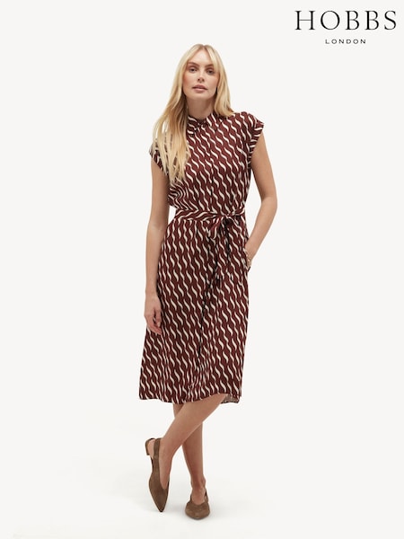 Brown - Hobbs Kalinda Dress