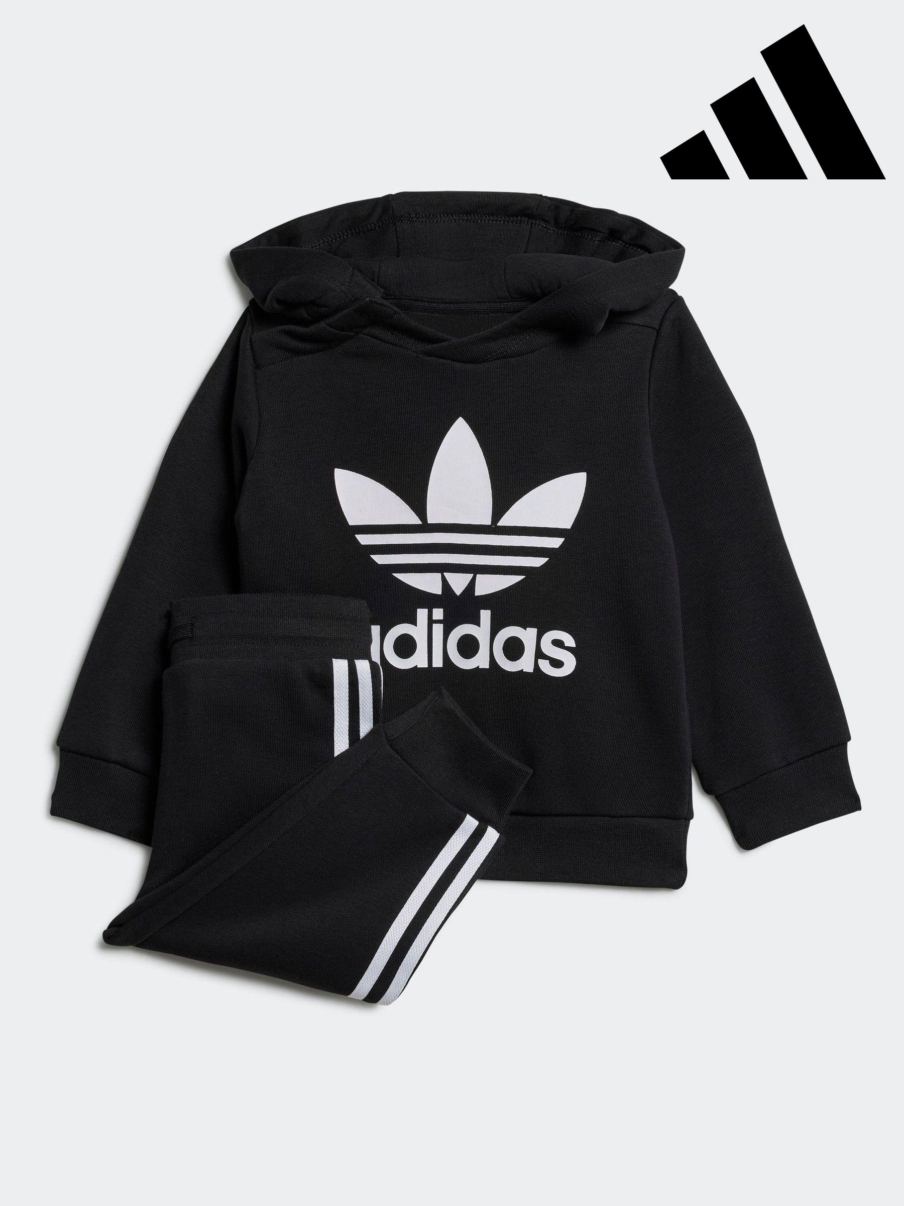 Adidas joggers and hoodie hot sale