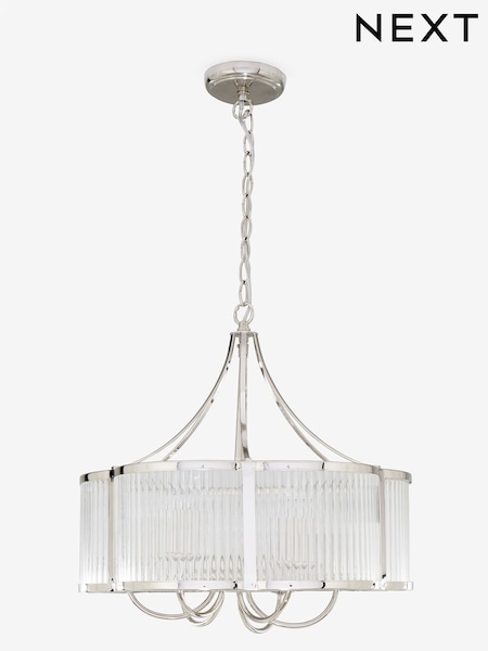 Chrome Ashdown 6 Light Chandelier Light (524867) | €198
