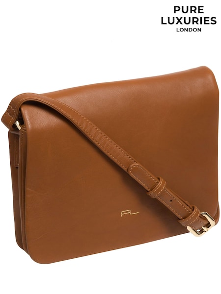 Carvalho - Pure Luxuries London Ella Nappa Leather Cross-Body Bag (524943) | R$ 585