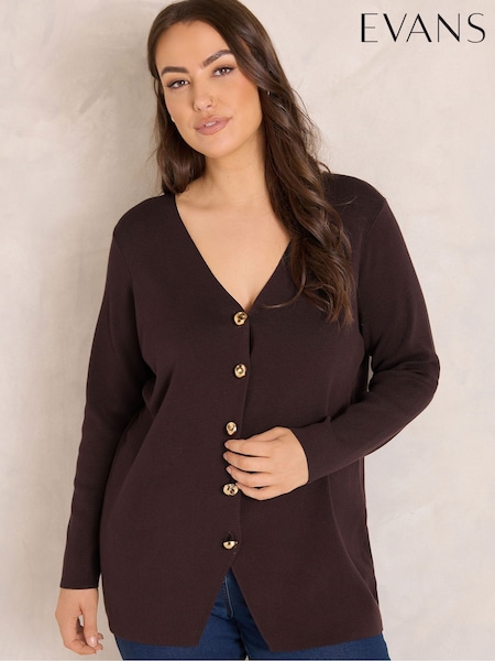 Brun - Evans Premium Button Cardigan
