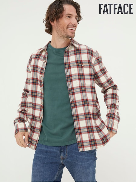 FatFace Red Bruton Check Shirt (525747) | €30