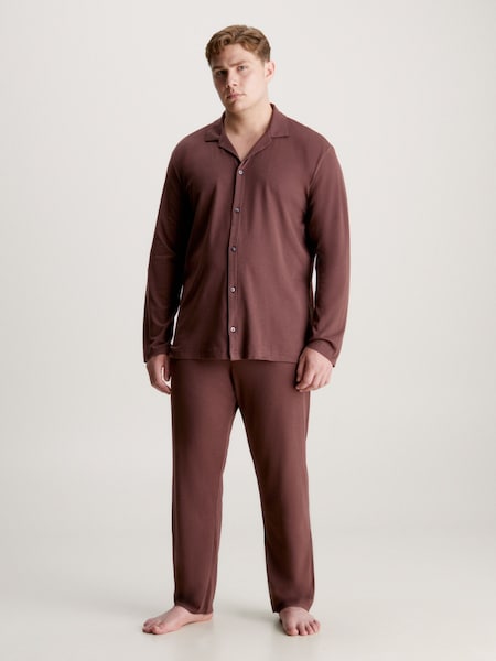 Calvin Klein Red Sleep Lounge Pant Set (527061) | AED454