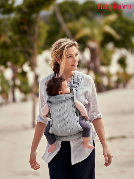 BabyBjörn Silver Baby Carrier Harmony 3D Mesh Silver (527102) | €285