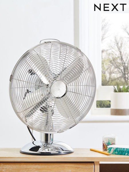 Chrome Desk Fan (527818) | €46