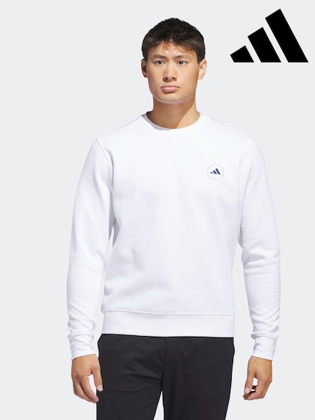 Білий - Світшот adidas Golf Pebble Crewneck (527949) | 2 704 грн