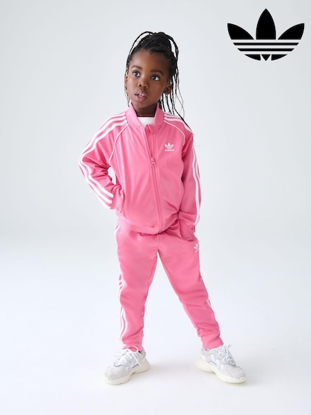 adidas Originals Pink SST Tracksuit (528174) | AED262