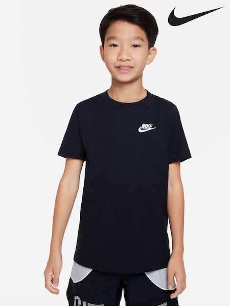 Nike Black 100% Cotton Futura T-Shirt (529295) | €11