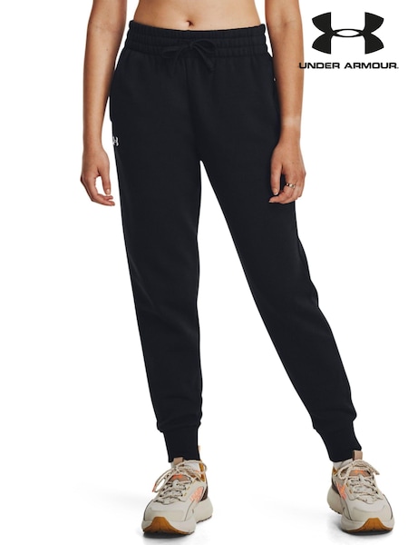 Negru - Pantaloni de sport din fleece Under Armour Rival (529702) | 208 LEI