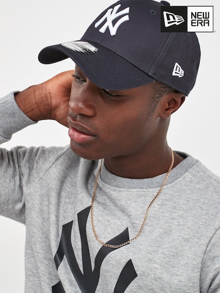 Azul marino - New Era® New York Yankees Essential 9FORTY 100% Cotton Cap (529920) | 33 €