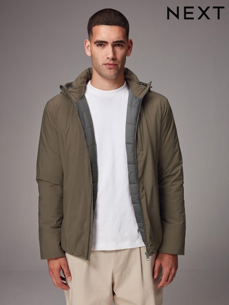 Neutral Shower Resistant Soft Lightweight Jacket (530935) | 172 QAR
