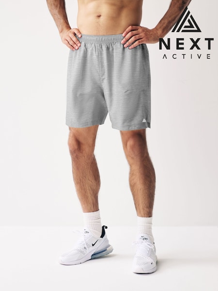 Grey 7 Inch Active Gym Sports Shorts (531491) | €10