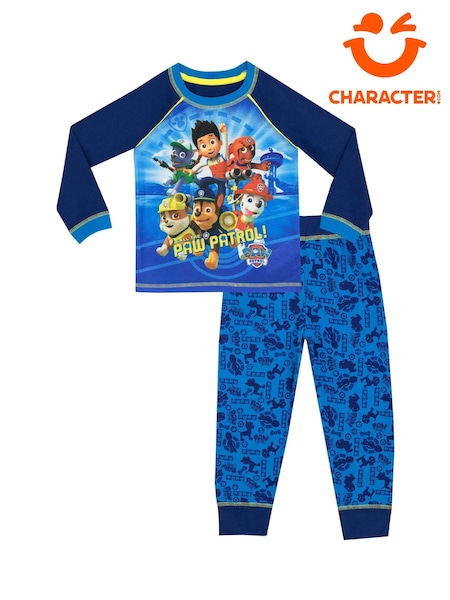 Character Blue Chase Paw Patrol Printed Long Sleeve Pyjamas (531939) | €23