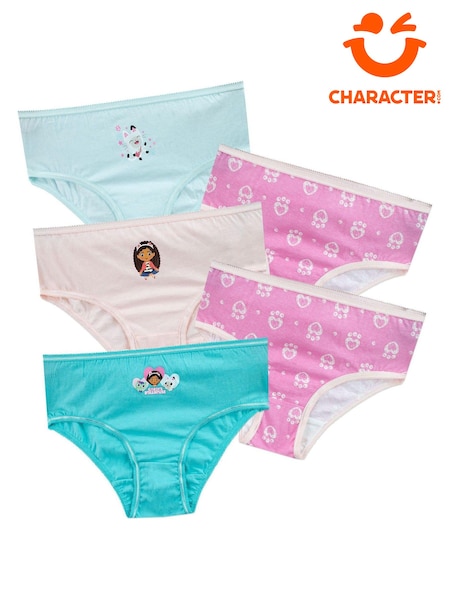 Character Grey Kids Gabby's Dollhouse Multipack 100% Cotton Briefs 5 Packs (532722) | €19