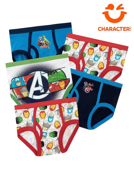 Character Kids Marvel Avengers Multipack 100% Cotton Briefs 5 Packs (532959) | 21 €