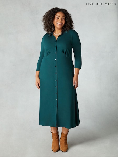 Live Unlimited Jersey Empire Seam Shirt Dress (533067) | €73