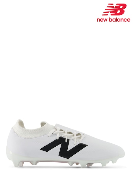 New Balance White Black Firm Tekela Football Boots (533427) | €54