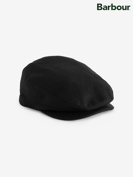 Barbour® Black Redshore Wool Blend Flat Cap (533658) | €40