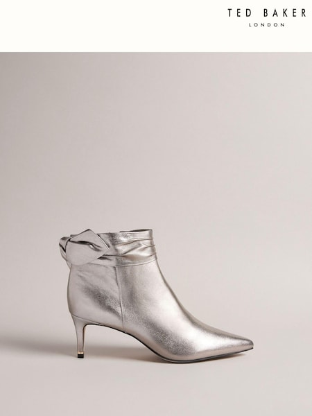 Ted Baker Black Yona Suede Bow Detail Ankle Boots (533813) | €95