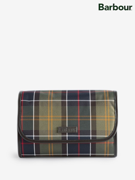 Barbour® Wax Hanging 100% Cotton Washbag (533909) | ‏272‏₪