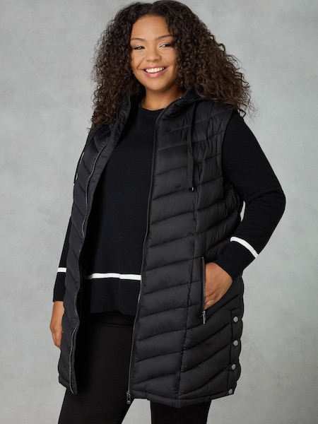 Live Unlimited Black Curve Popper Gilet (534215) | €56