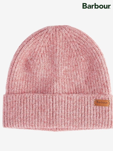 Barbour® Pink Pendle Beanie Hat (535835) | €20